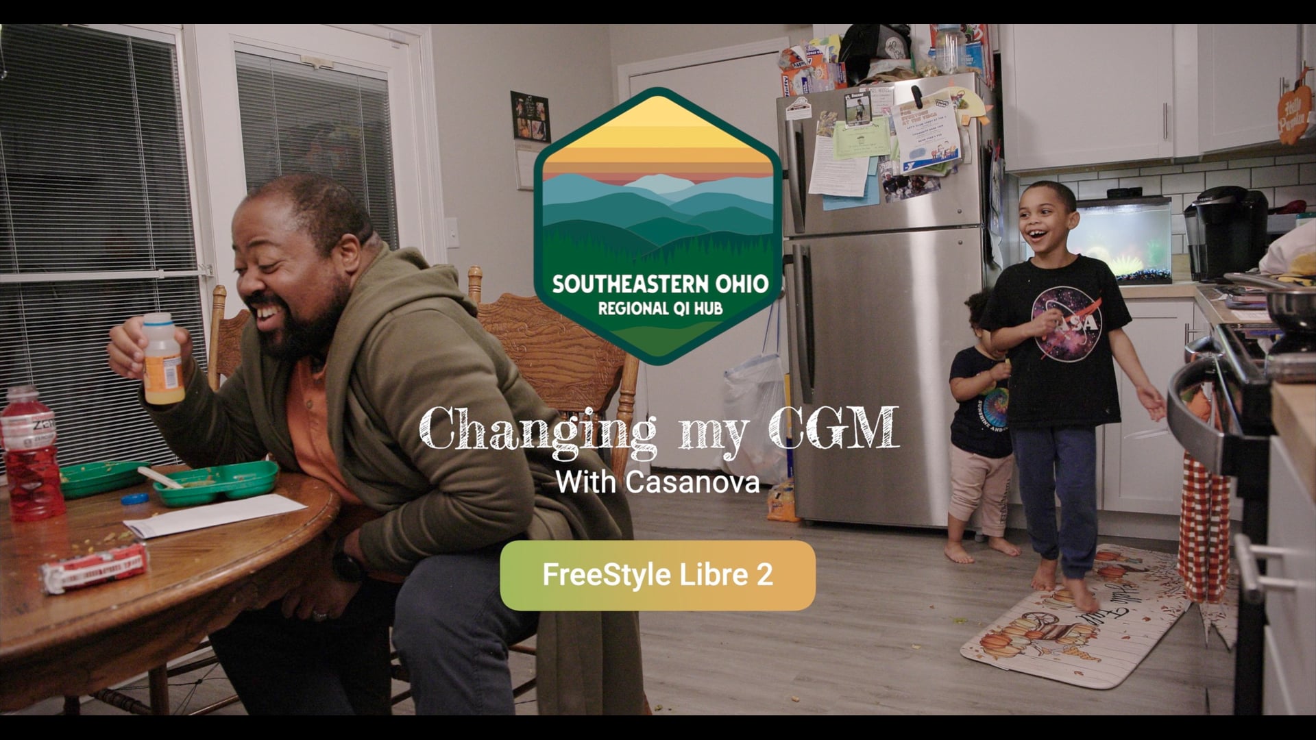 Casanova Changing his Freestyle Libre 2