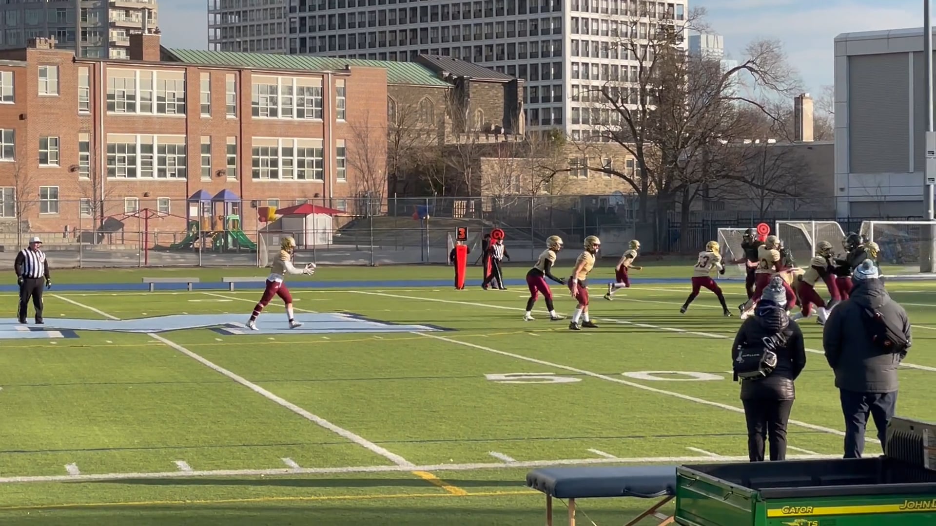 Watch james morrison's defensive half back film