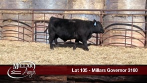 Lot #105 - MILLARS GOVERNOR 3160