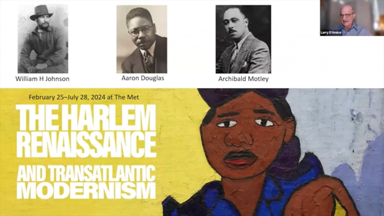 Art Talk: The Harlem Renaissance and Transatlantic Modernism