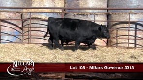 Lot #108 - MILLARS GOVERNOR 3013