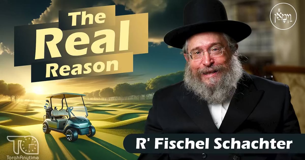 R' Fischel Schachter | Vayimaen (וימאן) - The Real Reason