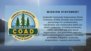 September 2021 Humboldt COAD | Launch Meeting