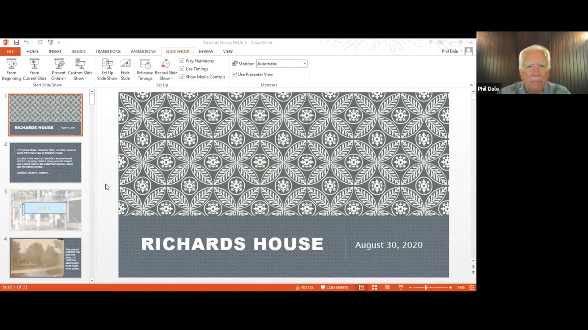 The Richards House of Lakeside, Ohio