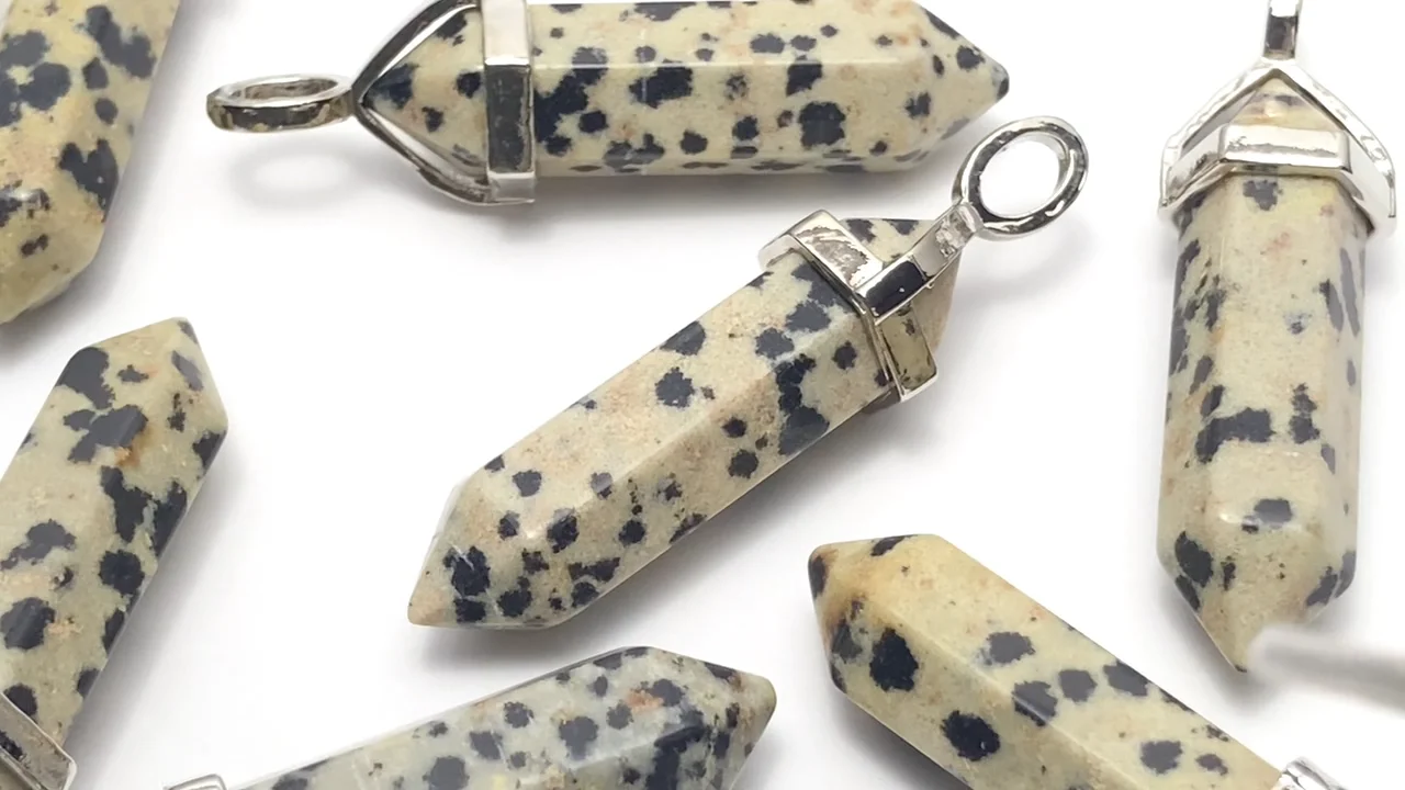 オーシャンジャスパー ホワイトダルメシアン オーシャンジャスパー ホワイトダルメシアン