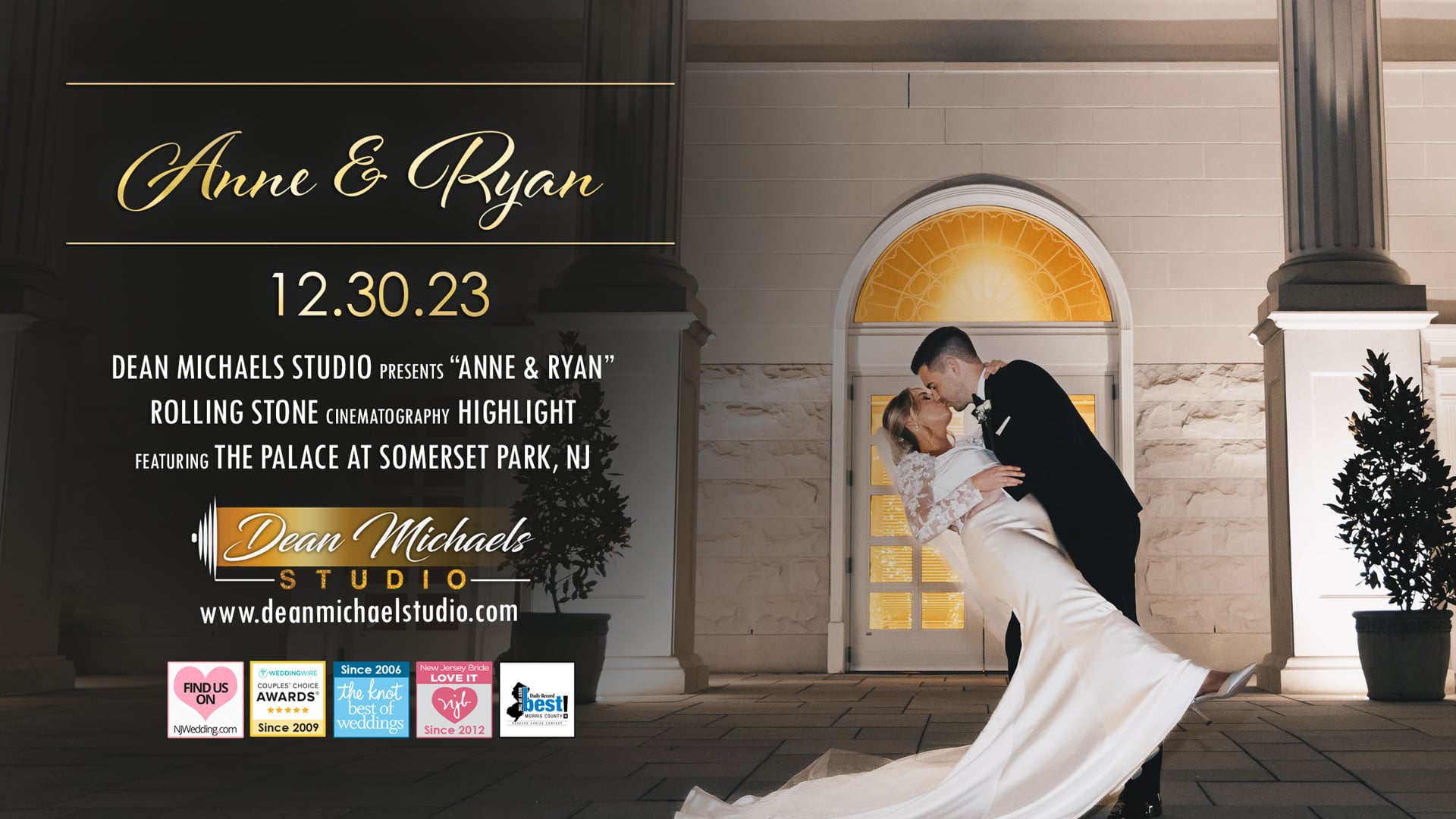 Anne & Ryan's Highlight Recap at The Palace at Somerset Park, NJ