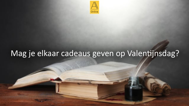 Elkaar cadeaus geven op Valentijnsdag