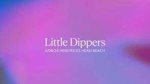 The Little Dippers cold water dipping crew go out on Feb 8, 2024 at Hendricks Head Beach
