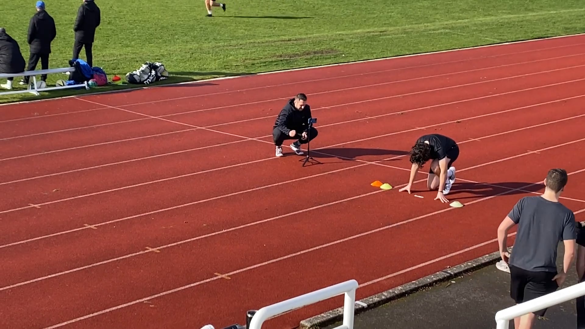 Watch PurpleShift athlete's 40 Yard Dash: 5.41 seconds