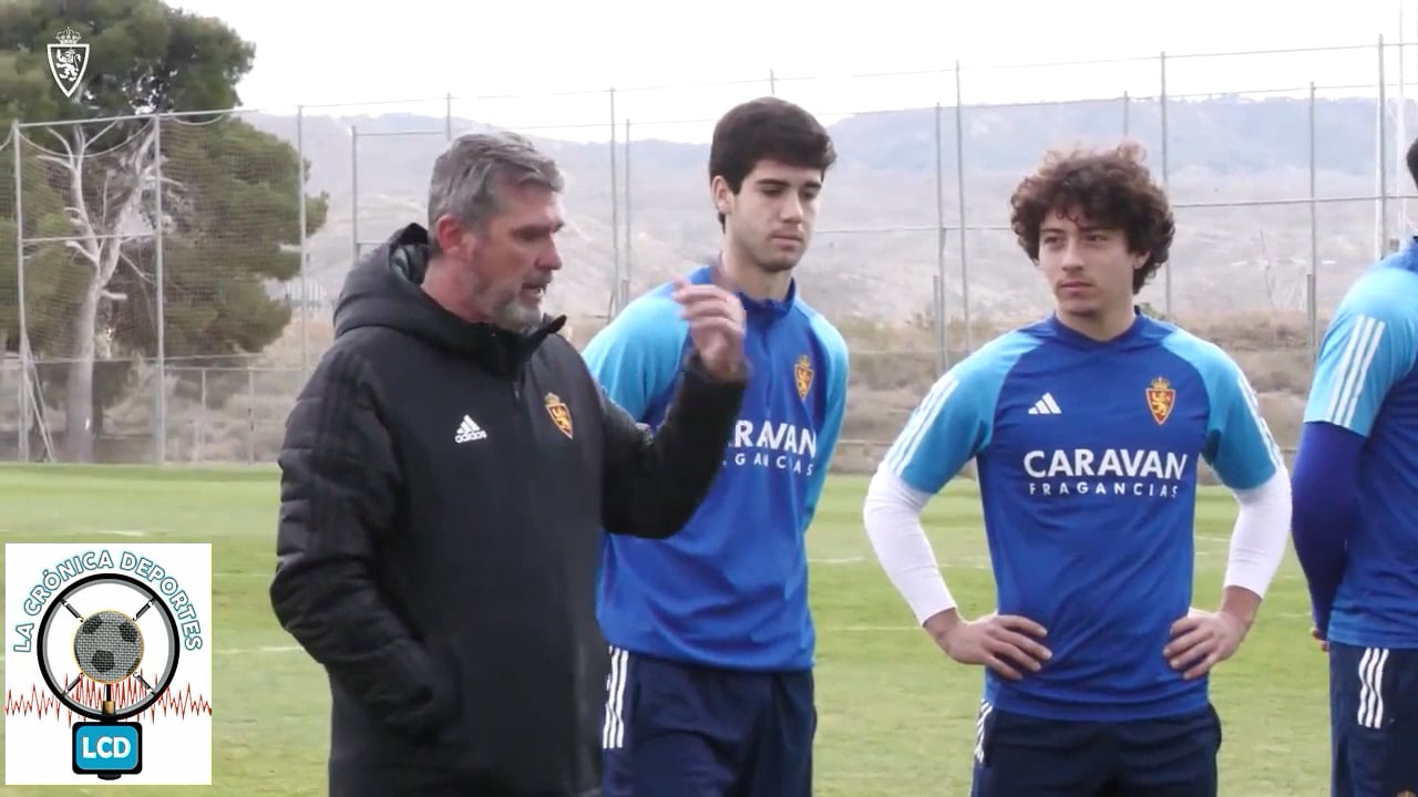 LA PREVIA / Deportivo Aragón - CD Brea / EMILIO LARRAZ (Entrenador Deportivo Aragón) Jor. 22 - Segunda Rfef / Fuente: YouTube Real Zaragoza