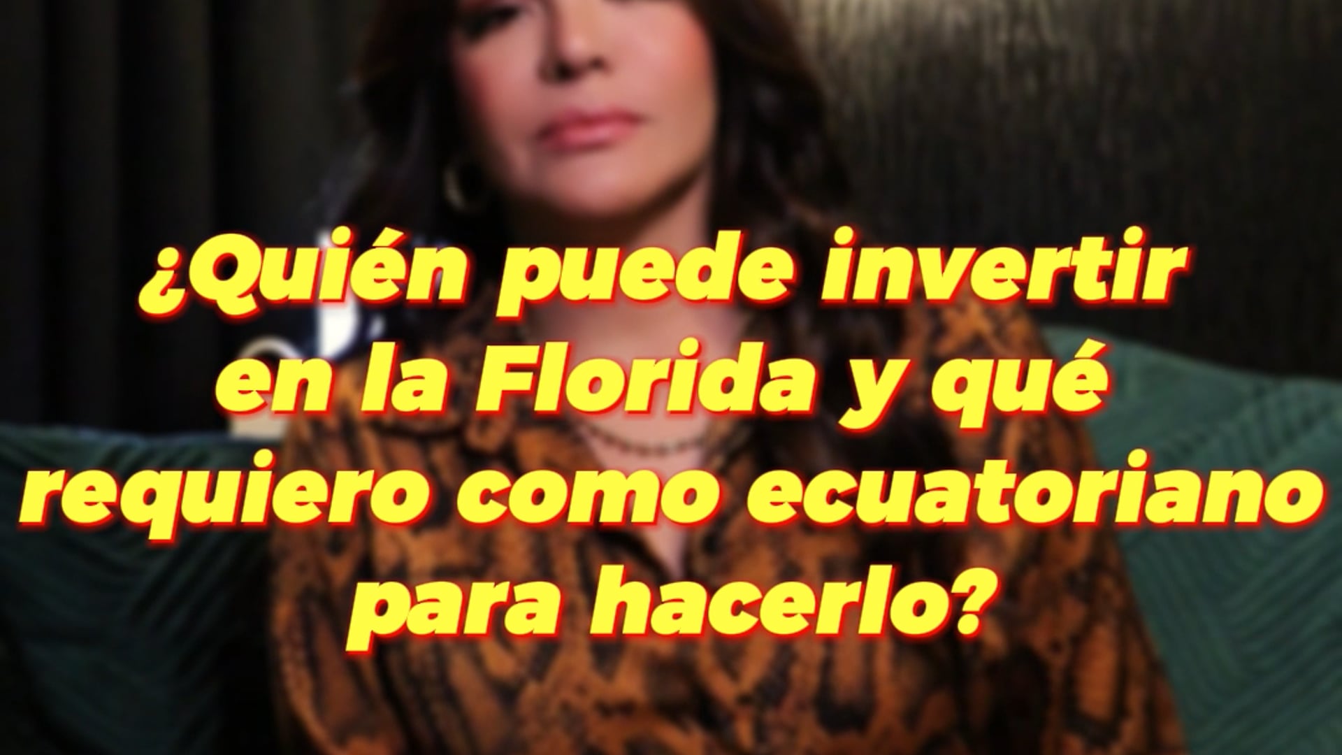 QUIEN PUEDE INVERTIR EN MIAMI