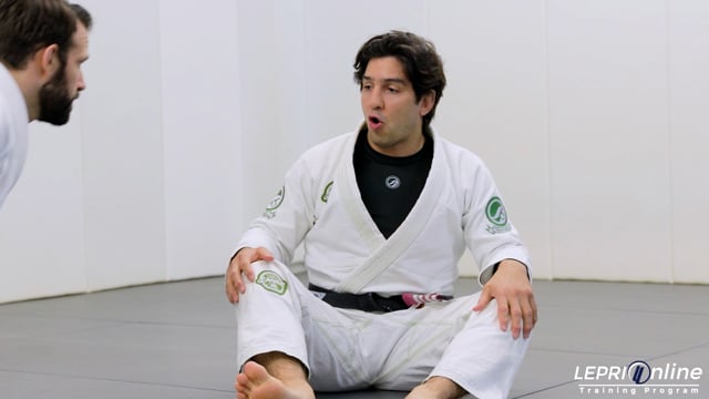 Back Control Escape when Opponent Has Cross Collar Grips