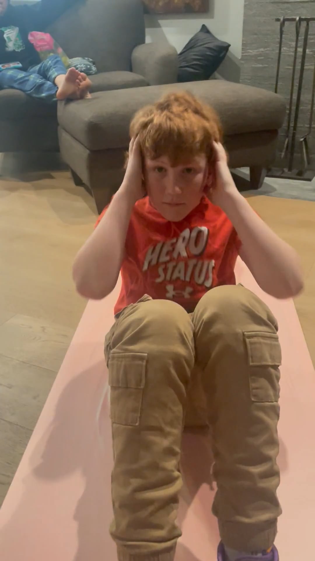 Watch maximus wilkins's Sit Ups: 85 sit ups