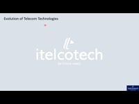 Telecom networks Evolution