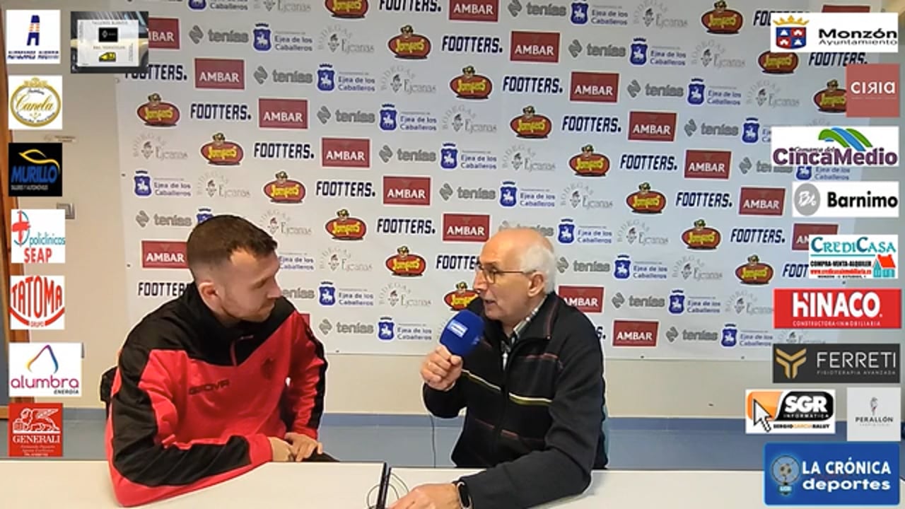 FERNANDO  ARNEDILLO (Jugador Monzón) SD Ejea 0-1 At.Monzón Alumbra / J 20 / 3ª División