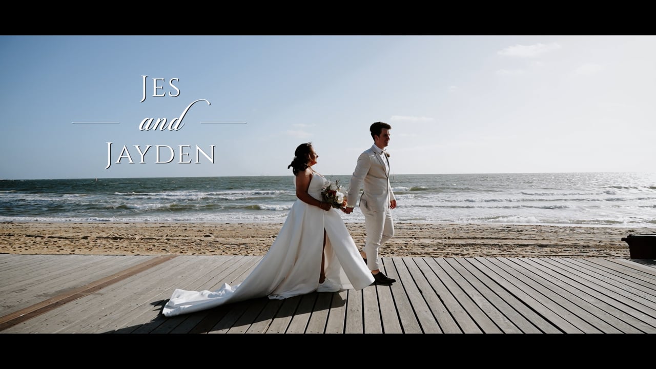 Encore St Kilda Beach Wedding Video, Melbourne - Jes and Jayden