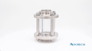 In-Line sight glass, weld on, DS/SMS/ISO