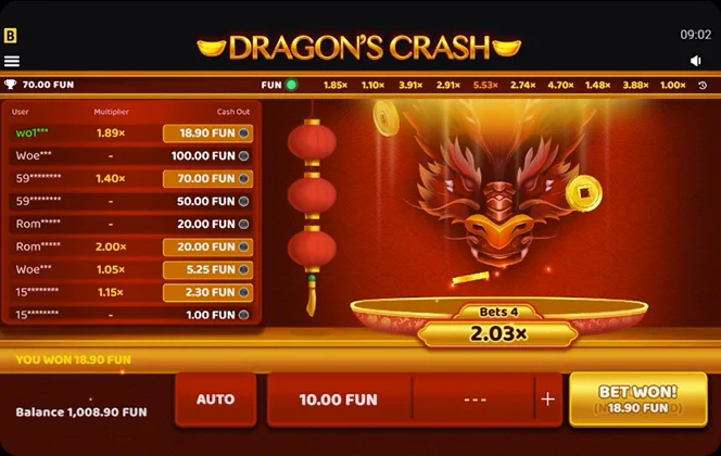 Dragons Crash