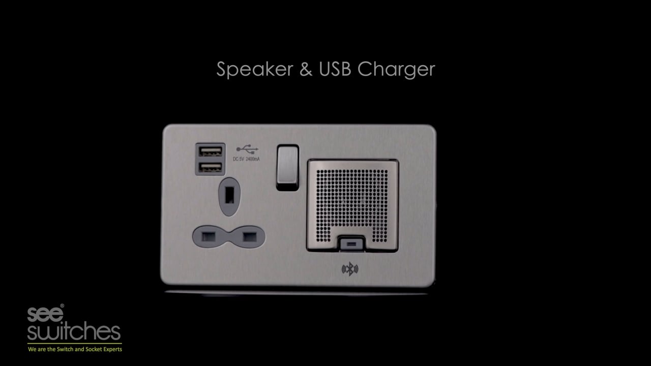 Speaker & USB Sockets