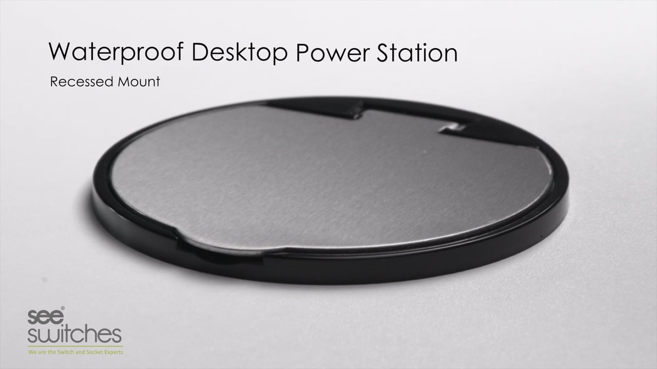 Recessed Power Station
