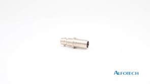 Compressed air nipple with hose tail
