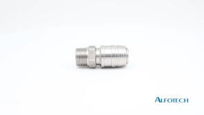 Compressed air coupling housing, male BSP