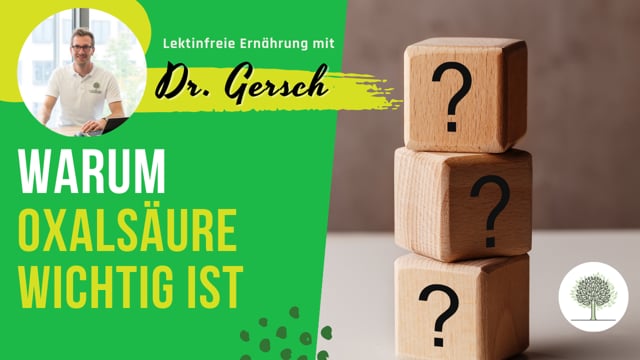 Warum spielt Oxalsäure so eine Rolle in der lektinfreien Ernährung? 