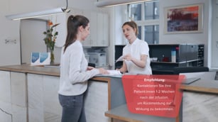 Infusionsvideo Vyepti