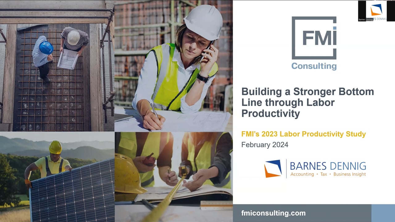 February 9, 2024 - 2024 Construction Annual Thought Leadership Event