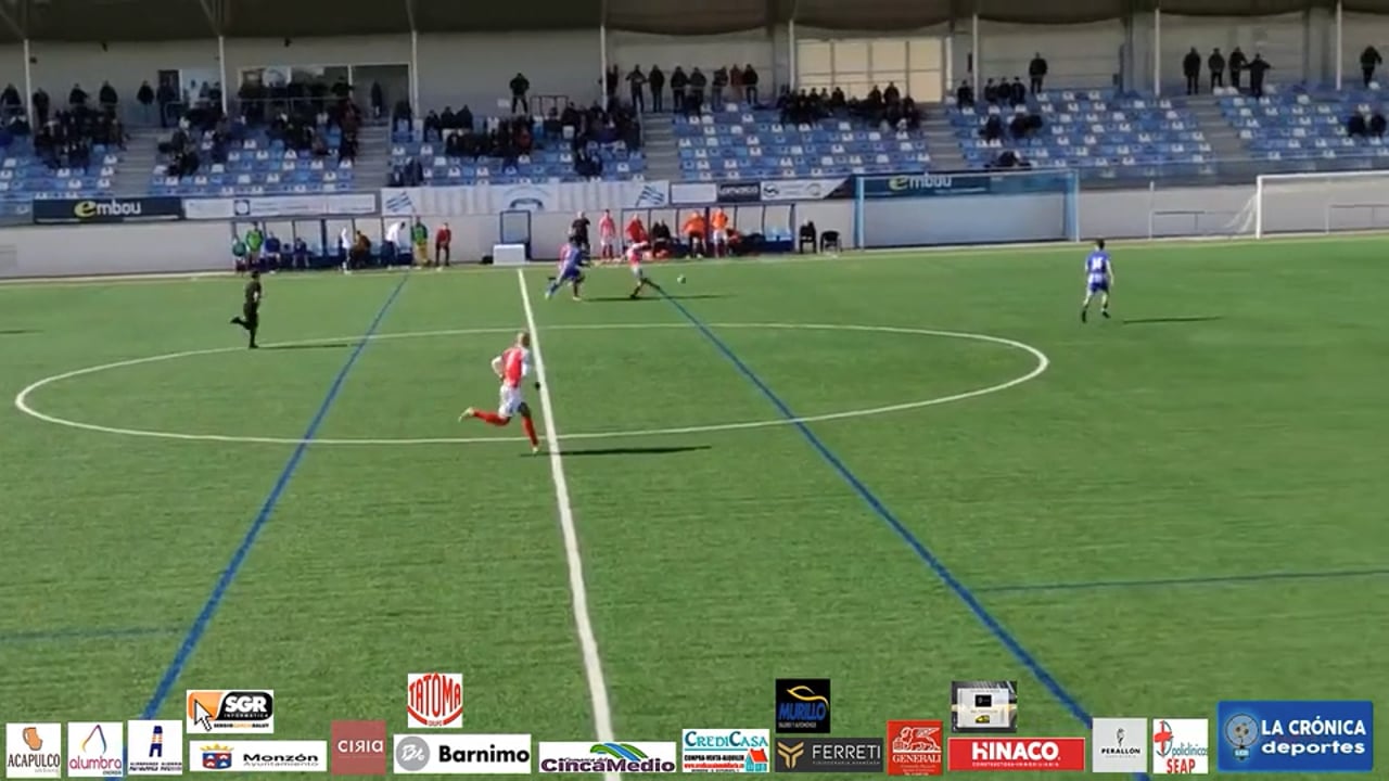 (RESUMEN y GOL) SD Ejea 0-1 At.Monzón Alumbra / J 20 / 3ª División
