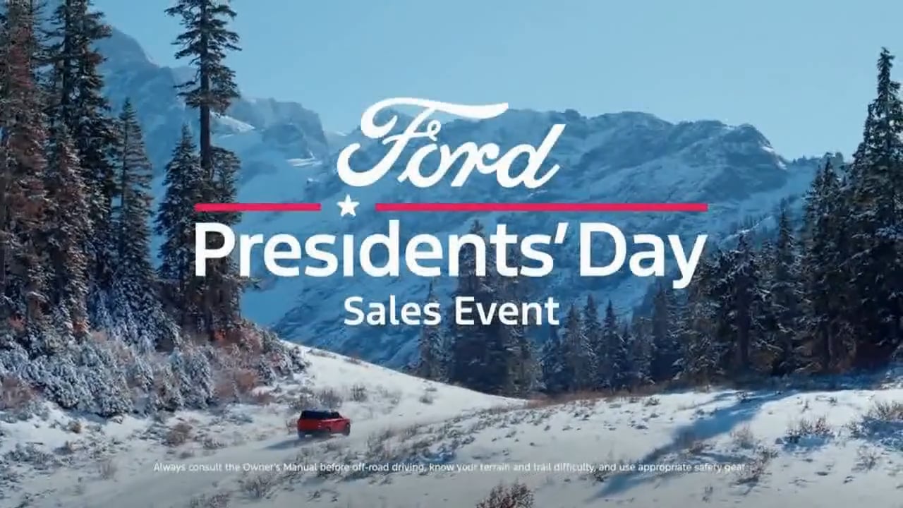 Ford Presidents Day Sales Event TV Spot, 'Built on Great Lea