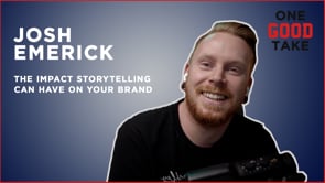 One Good Take podcast talks brand story videos with Josh Emerick - trailer
