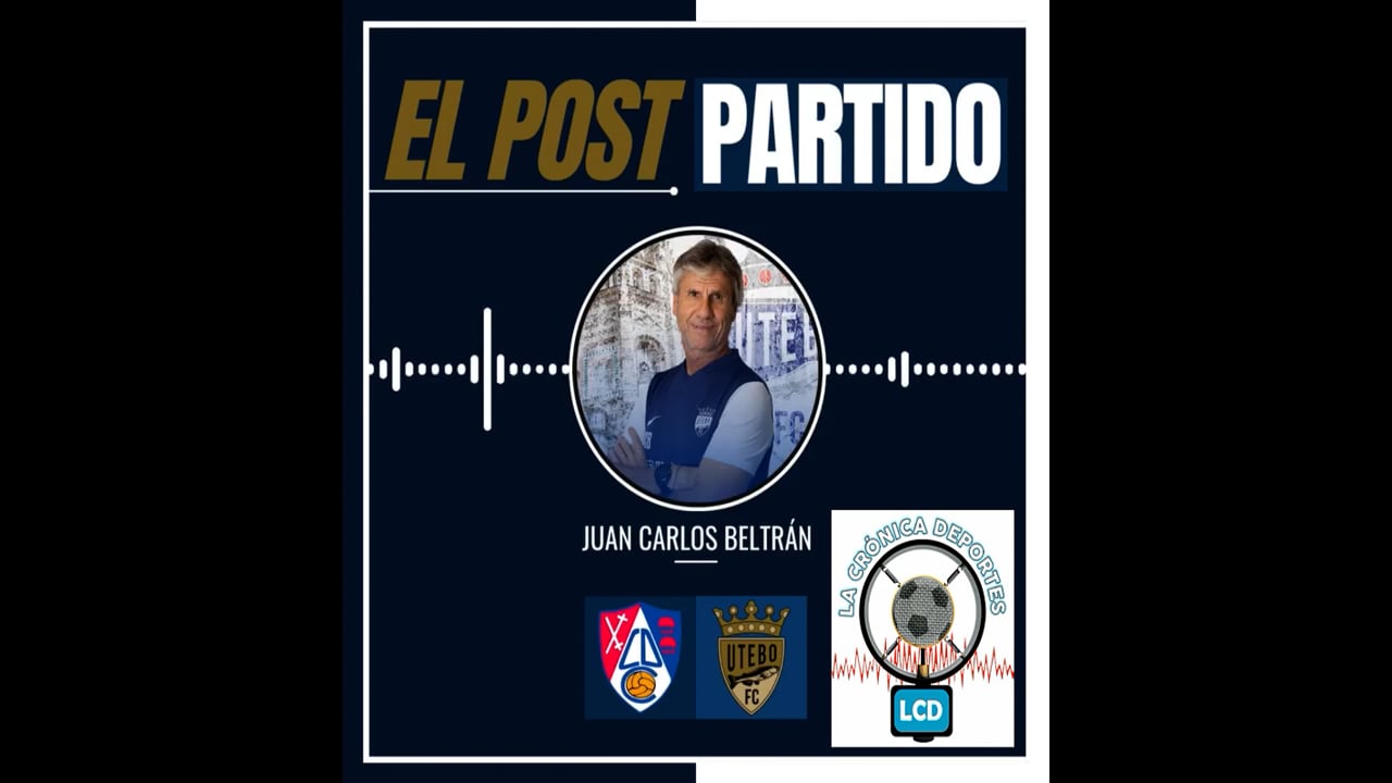 JUAN CARLOS BELTRÁN (Entrenador Utebo) CD Calahorra 1-0 CF Utebo / Jor. 22 - Segunda Rfef / Fuente: Facebook CF Utebo