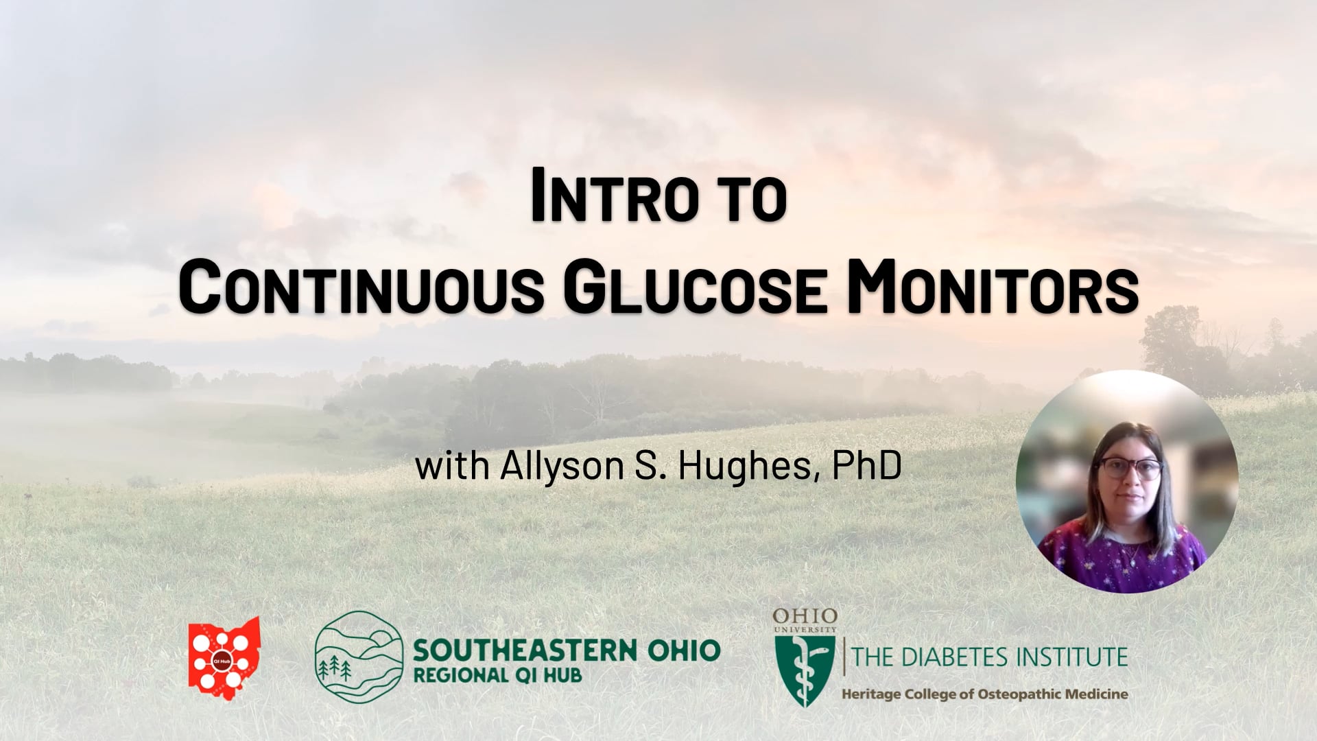 Intro to CGMs