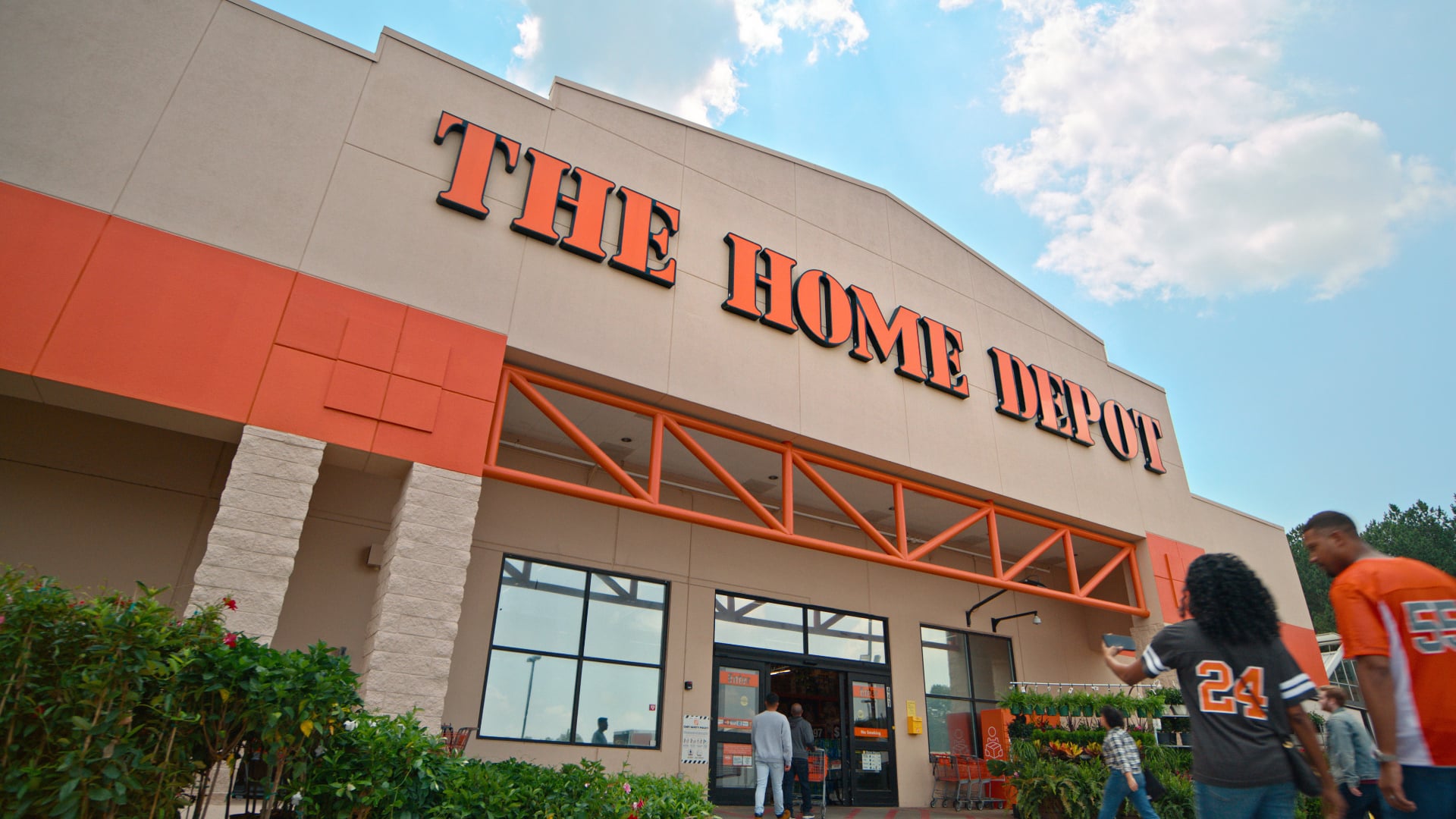 Home Depot College Gameday Spot