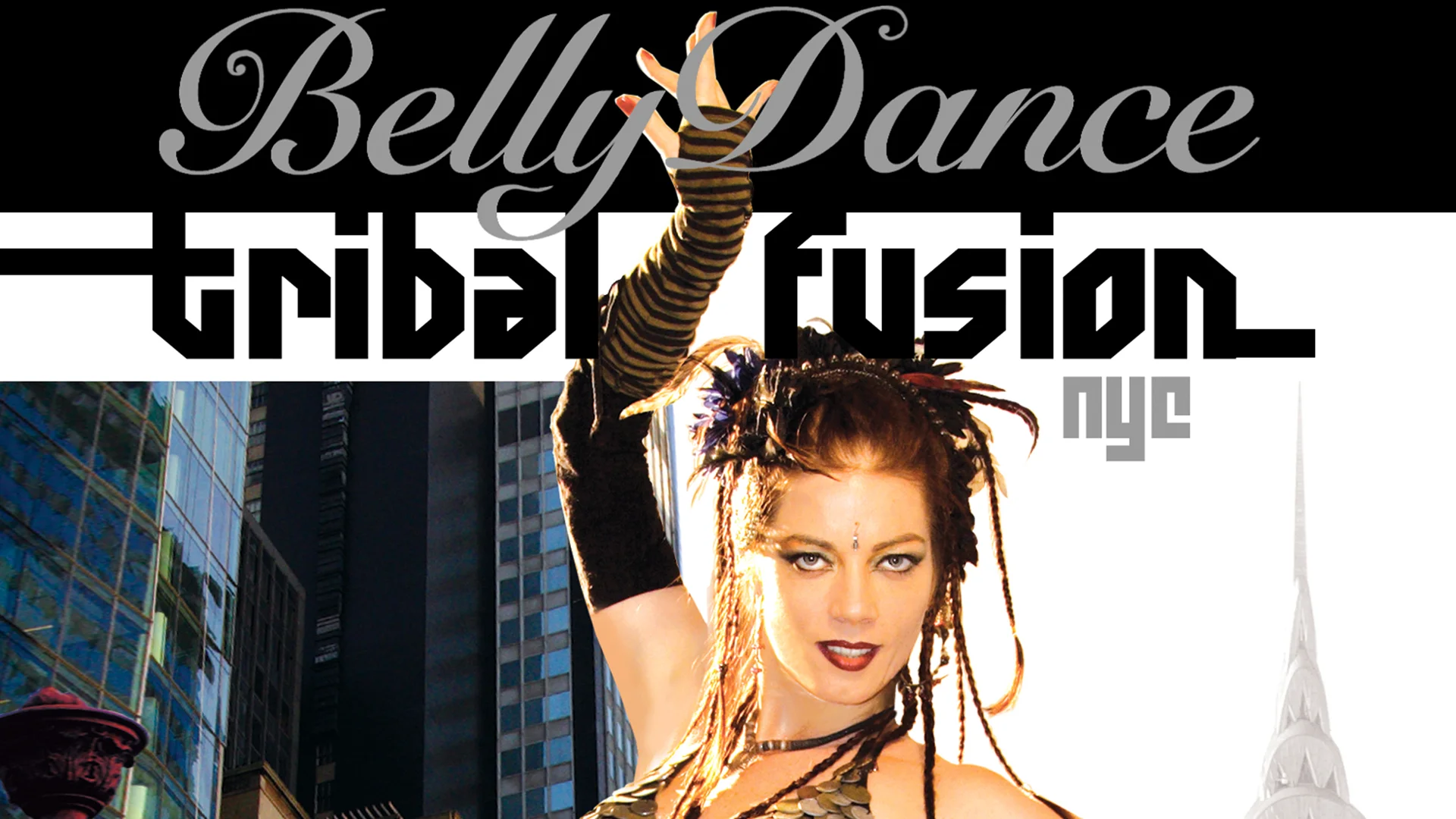 【中古】 Bellydance Tribal Fusion Nyc Black tribal fusion Bellydance costume