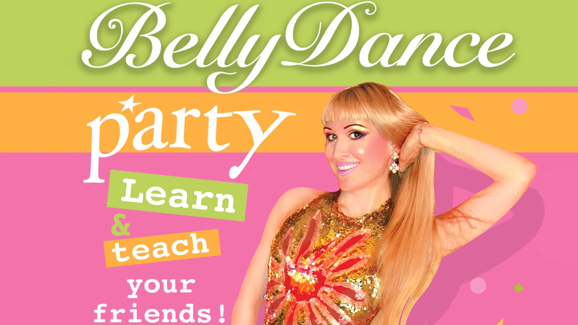 DVD Belly Dance Party: Learn & Teach Your Friends [DVD](品)