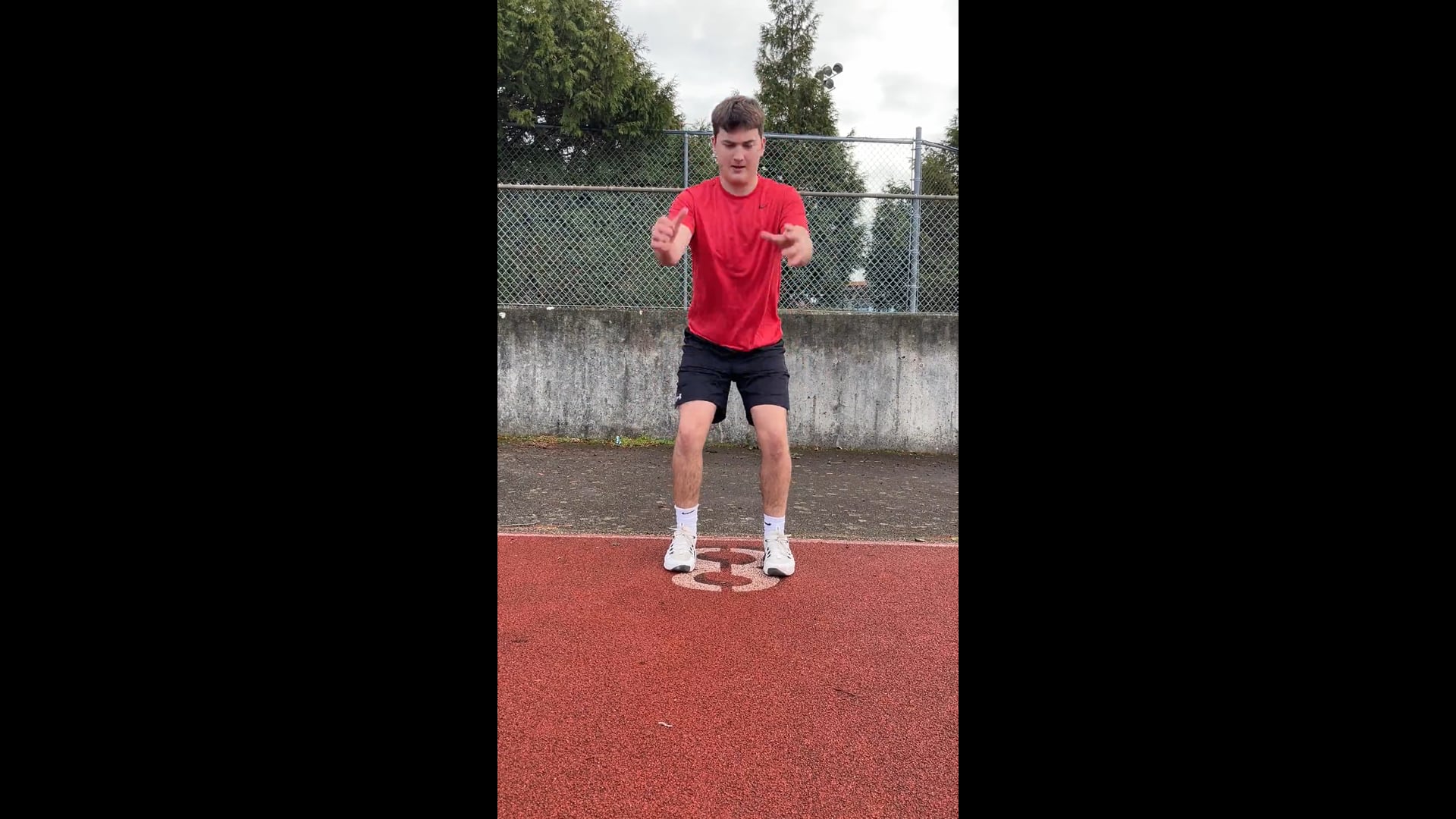 Watch kegan mcallister's Vertical Jump: 19.34 inches