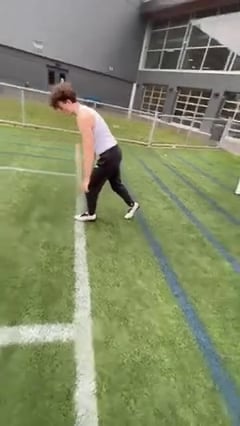 Watch cash amos's 10 Yard Dash: 1.6 seconds