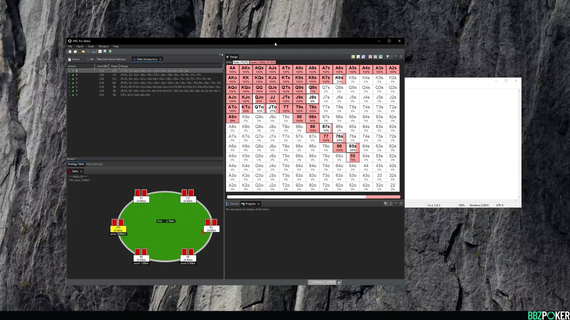 6-Max SNG – 75bb Work in HRC