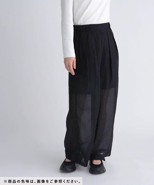 シアーワイドパンツ - MEDOC original - CLOVE｜YAMADAYA STORE