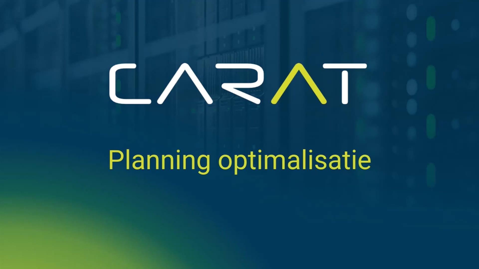 Planning optimalisatie