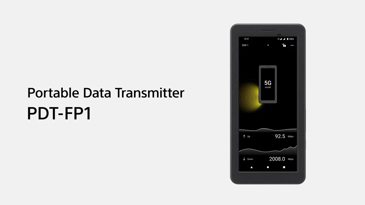 スマートフォン本体 SONY PDT-FP1 レビュー】ポータブルデータトランスミッター『PDT-FP1