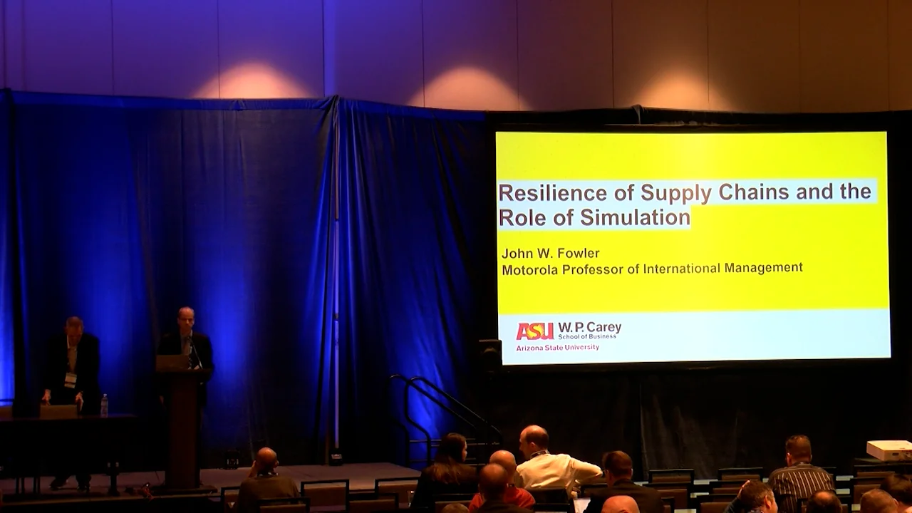 WSC 2023 Titan of Simulation - John Fowler