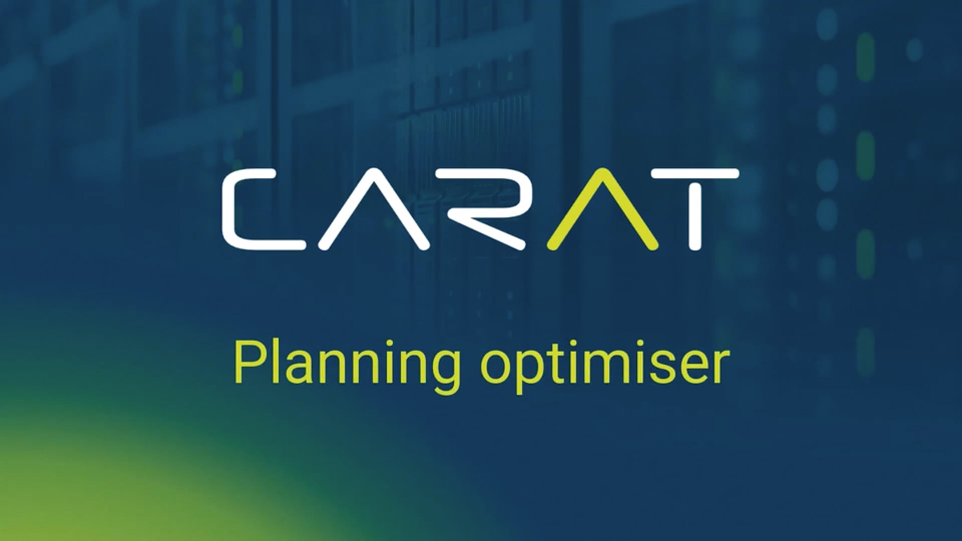 Planning optimiser