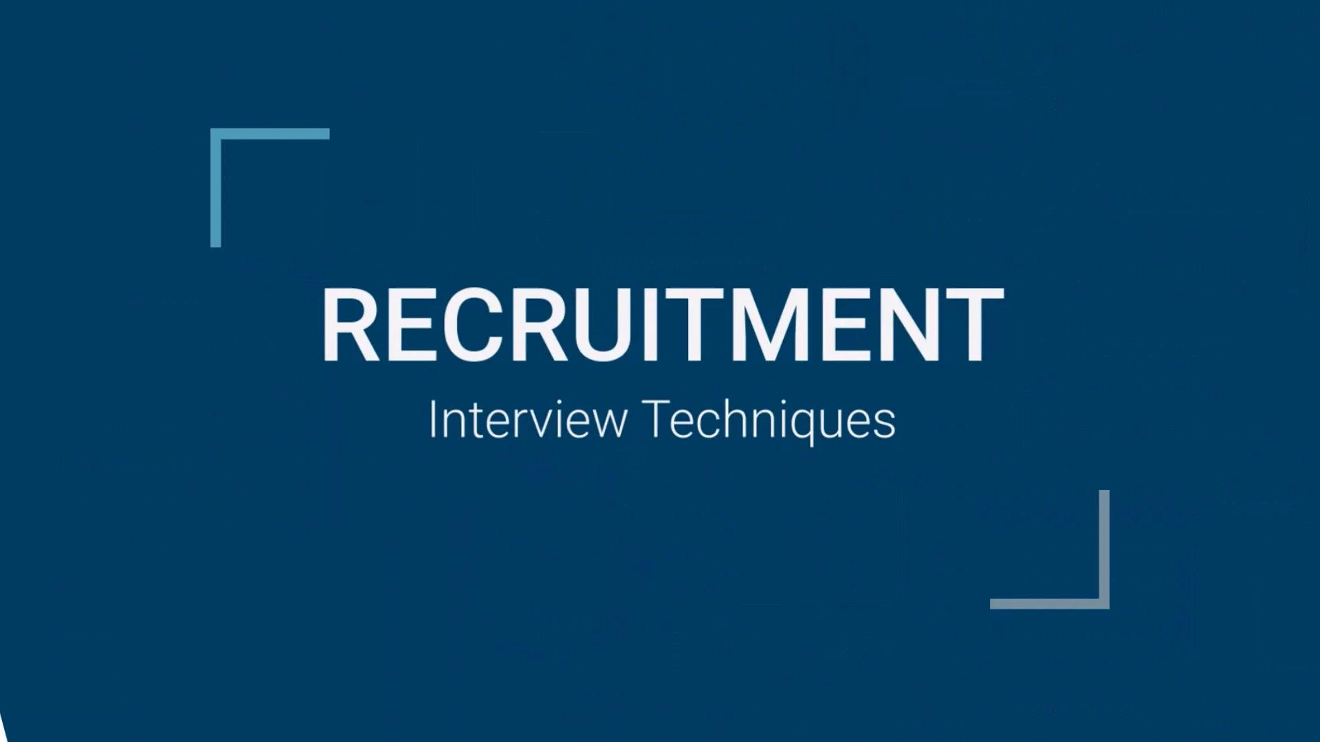 Interview Techniques on Vimeo