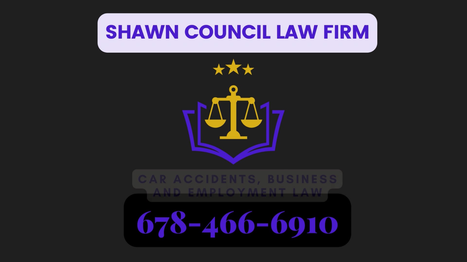 Business Law and Car Accidents Shawn Council Law Firm
