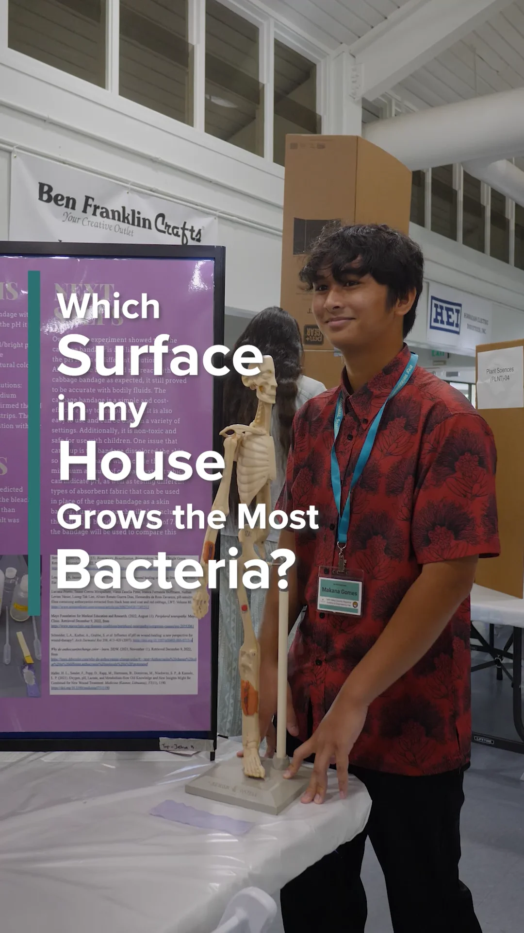 2023 Maui County Regional Science & Engineering Fair Bacteria Surfaces on Vimeo