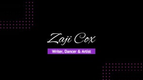 Dancing Words with Zaji Cox