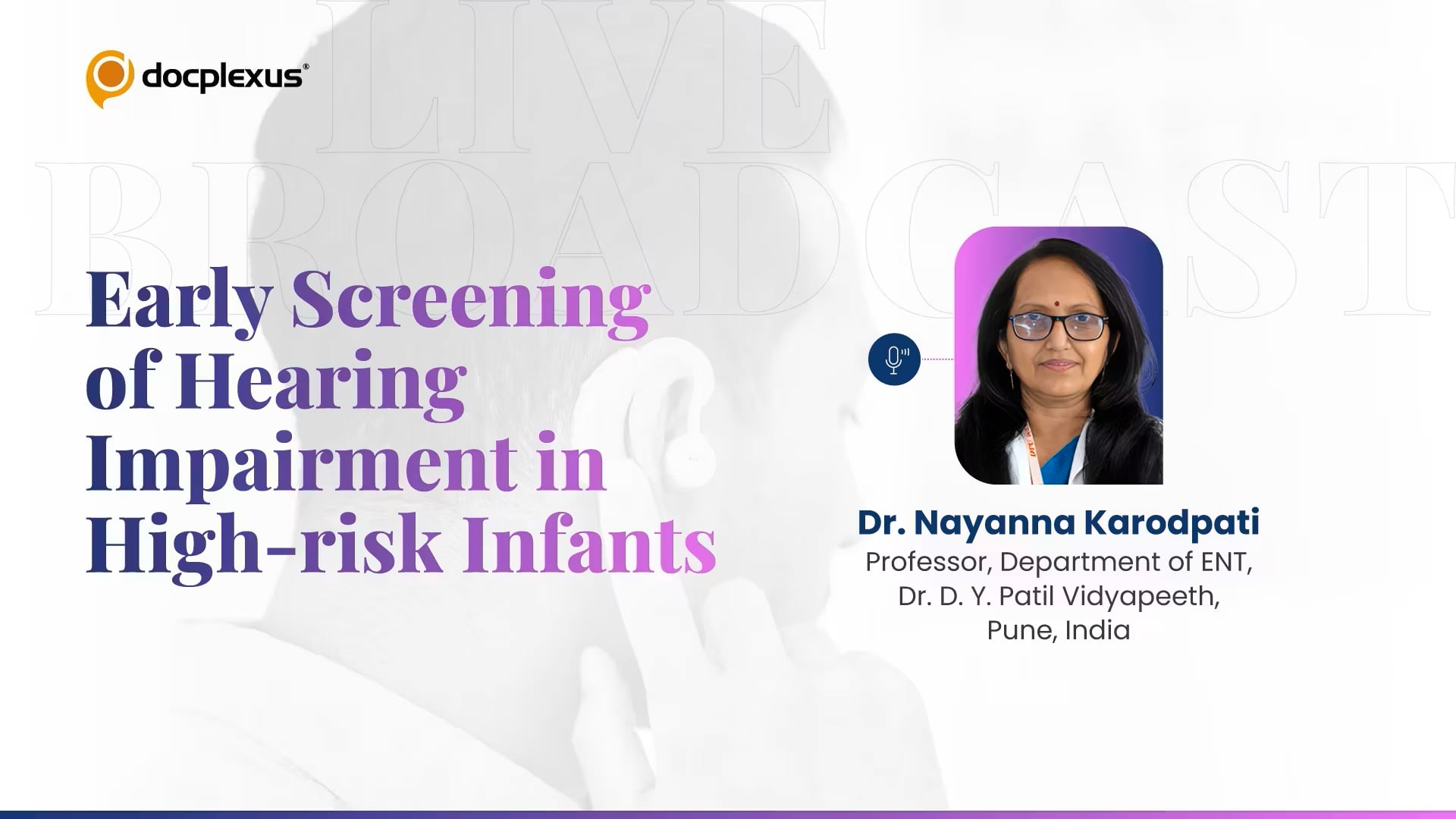 Early Screening of Hearing Impairment in High-risk Infants